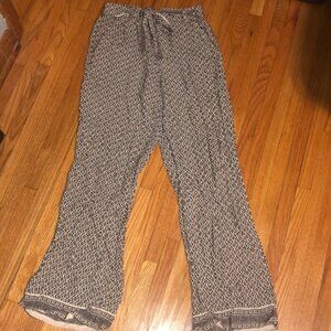 New Women's Solitaire Printed Pull-On Pants